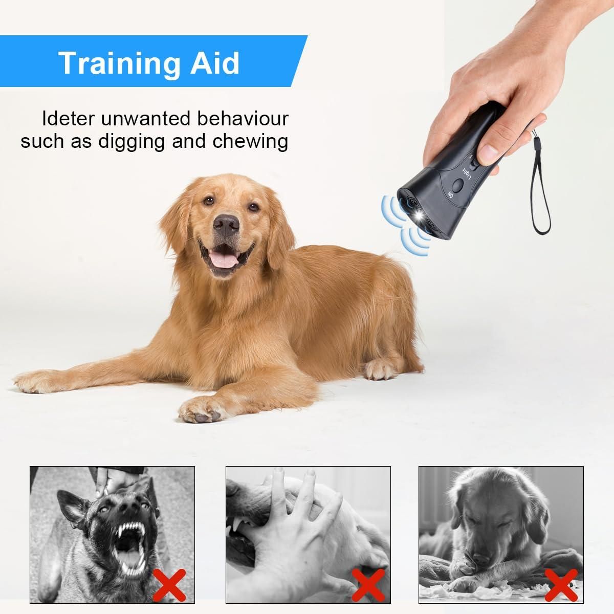 Dog Care Ultrasonic Dog Chaser,Stop Animals Attacks Aggression