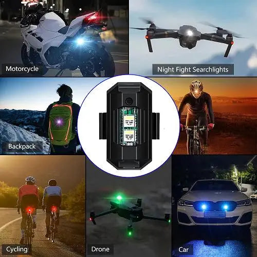 Light - LED Strobe Light For Bike/ Car/ Cycle/ Drone