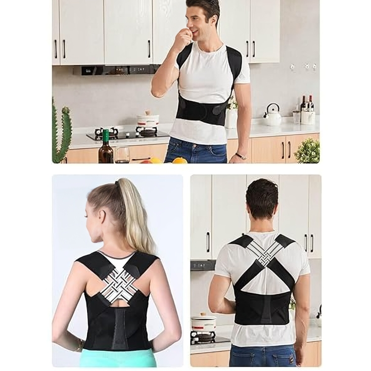 Adjustable Back Posture Corrector/ Slouching Relieve Pain Belt Men/Women With FREE Sweat Belt